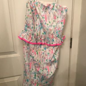 Lilly Pulitzer size 6 Resort White POP